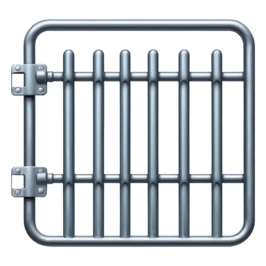 prison bars sticker