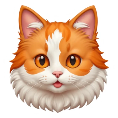 kitty  with human big lips  sticker