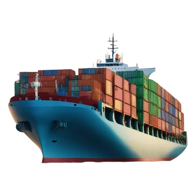 cargo ship sticker