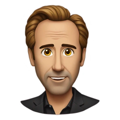 nic-cage-sophisticated sticker