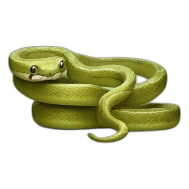 3 snake gossiping sticker