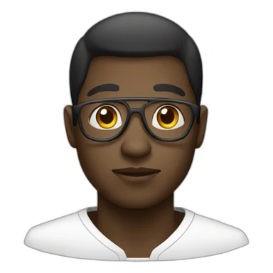 black laboratory sticker