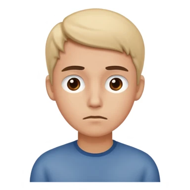 Person hesatating sticker