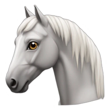 Cheval alzan sticker