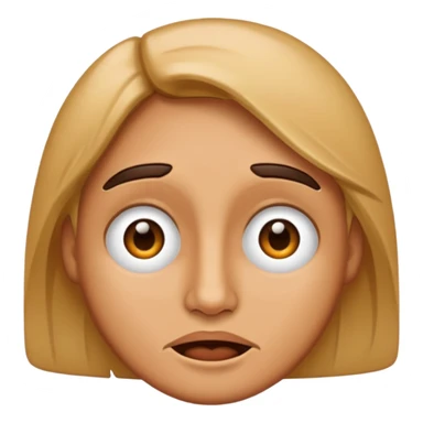 Sarcastic face sticker