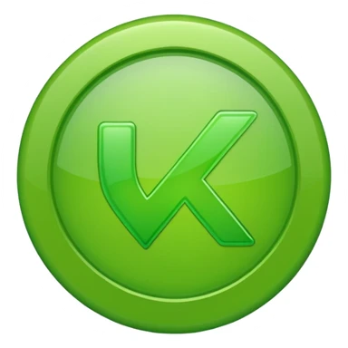 A green checkmark in a circle sticker
