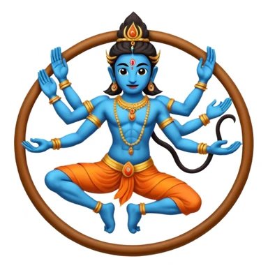 nataraja sticker
