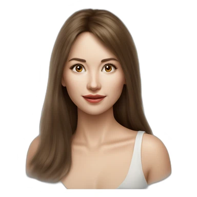 yulia nova vista en contrapicado fotorrealista intrincado 4k atmosférico sticker