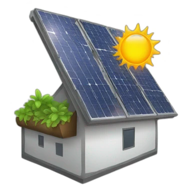 solar energy sticker