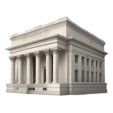 Central Bank building sticker