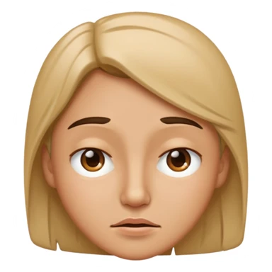 Squinting face sticker