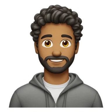 indian-college-man-wavy-hair-light-beard sticker