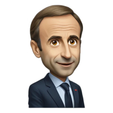 Macron avec zemmour sticker