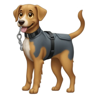 walk the dog bait sticker