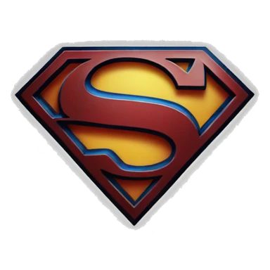 superman logo  sticker