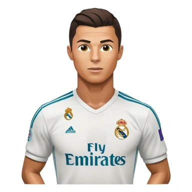 Cristiano ronaldo madrid sticker