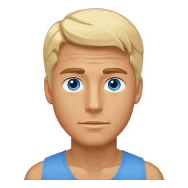 Man KEn babry style sticker