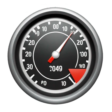 speedometer speed old sticker