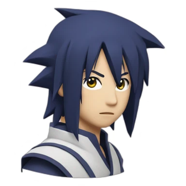 Sasuke qui rie sticker