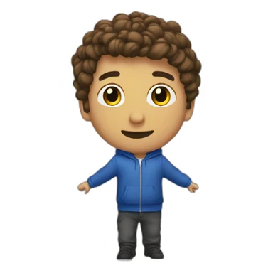 Laurent Aromatario sur tapis volant sticker