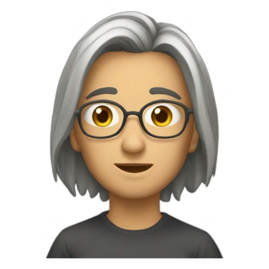 Michou qui fait caca sticker