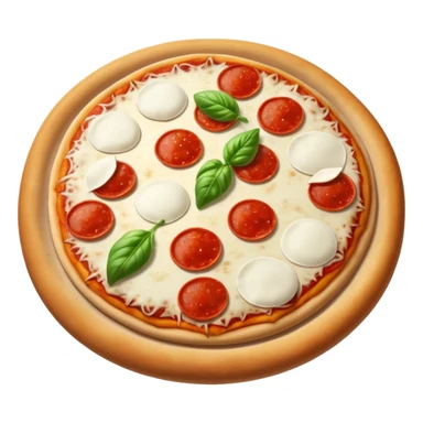 Una scritta Polvere di stelle fatta a pizza sticker