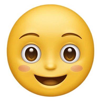 Whatsapp Emoji face listening sticker