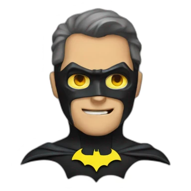 Batman fume  sticker