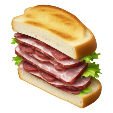 salami sandwich sticker