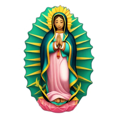 virgen de guadalupe sticker