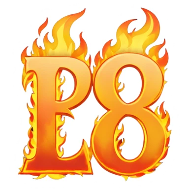 Can you make a banner that says PYRO in gothic letters, the letters should also be on fire  sticker