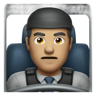 Agressiv busdriver sticker