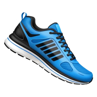 running shoes, motion blur sticker