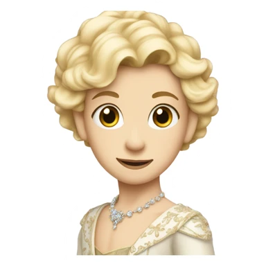 blonde twink feminine prince sticker