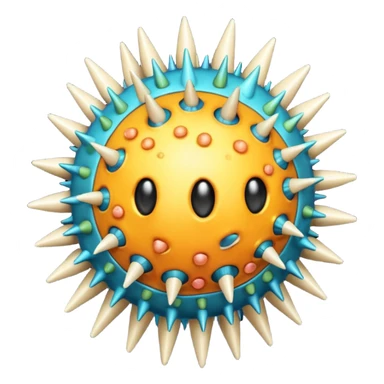 cell virus sticker