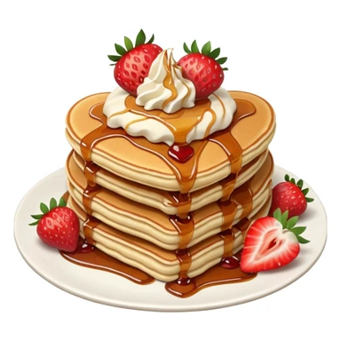 valentine pancakes sticker