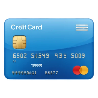 Cartão de crédito sticker