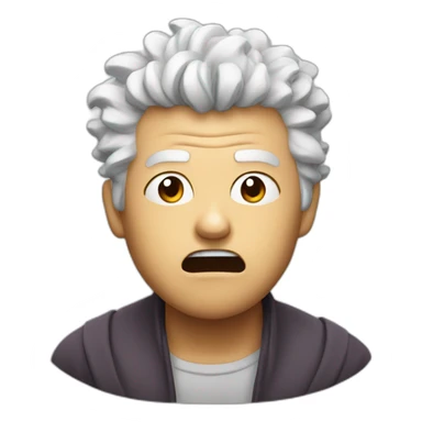 mugatu shocked sticker