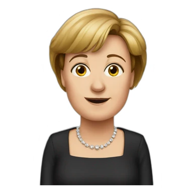 Merkel sticker