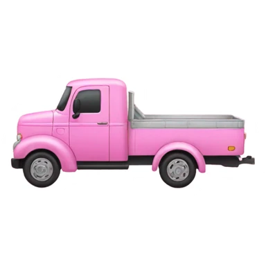 Pink truck sticker