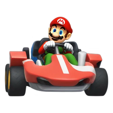 Mario kart sticker