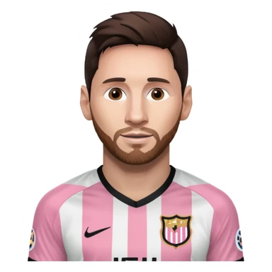 messi inter miami formalı sticker