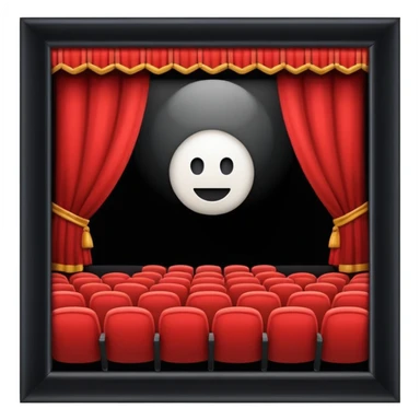 movie theater sticker