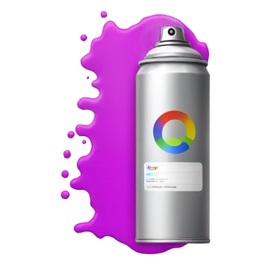spray-paint-can-google-style sticker