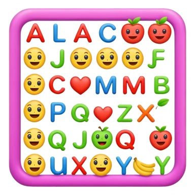 🅰️ need this type of emojis of all alphabets sticker