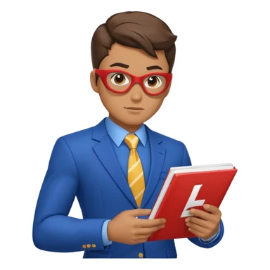 crea un super heroe cuyo don es leer rapido, en el pecho debe esta la L en mayuscual que es de lectura sticker