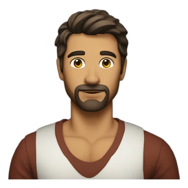 marseillais brun sticker