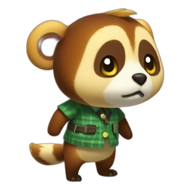 tom-nook-animal-crossing sticker