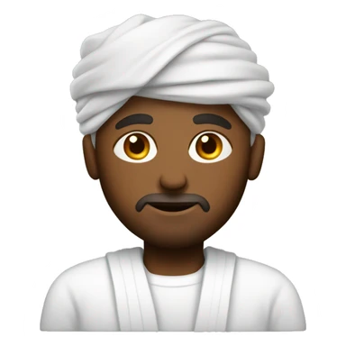 hombre con ropa de religioso sticker