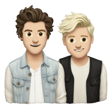 harry styles and niall horan  sticker